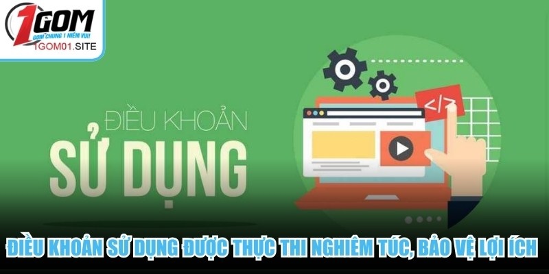 Điều khoản sử dụng được thực thi nghiêm túc, bảo vệ lợi ích chung