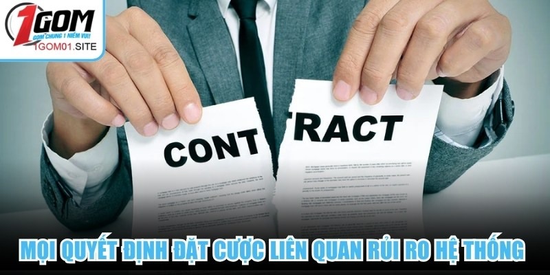Mọi quyết định đặt cược liên quan rủi ro hệ thống sẽ miễn trừ trách nhiệm