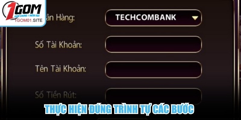 Thực hiện đúng trình tự các bước sẽ giúp bạn tiết kiệm time tối đa